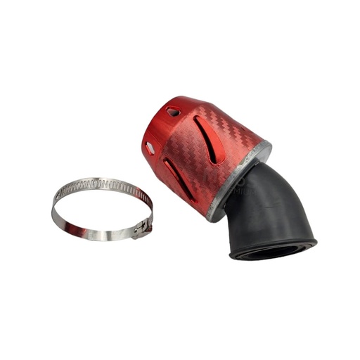 [FIL-2600-0048R] FILTRO AIRE UNIVERSAL IR0048 35/42/48MM ROJO