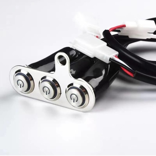 [MZ-1302] Switch 3 en 1 de aluminio